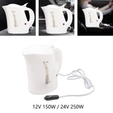 Maxbell 1L Large Capacity Car Electric Kettle for Hot Water Tea Coffee Making 12V 150W