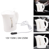 Maxbell 1L Large Capacity Car Electric Kettle for Hot Water Tea Coffee Making 12V 150W