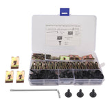 Maxbell 100Pcs Screw Nut Clip Gasket M5*19 Accessory No.12 for A5531 Auto