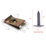 Maxbell Car Splash nut clip for 2011to 2018 High