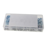 Maxbell 220x U Shaped Clip Nuts Screws Assortment Kit for Car Door Panel Dash