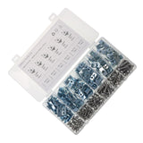 Maxbell 220x U Shaped Clip Nuts Screws Assortment Kit for Car Door Panel Dash