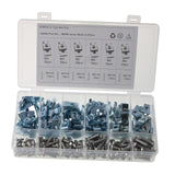 Maxbell 220x U Shaped Clip Nuts Screws Assortment Kit for Car Door Panel Dash