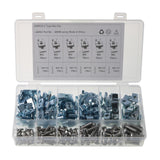 Maxbell 220x U Shaped Clip Nuts Screws Assortment Kit for Car Door Panel Dash