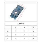 Maxbell 90Pcs U Shaped Nuts Clips High Strength for Motorbike Replacement Parts