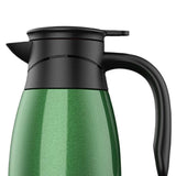 Maxbell 24V Car Truck Kettle Boiler 1400ml Stainless Steel for Milk Camping Green