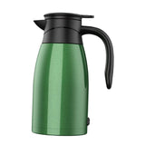 Maxbell 24V Car Truck Kettle Boiler 1400ml Stainless Steel for Milk Camping Green