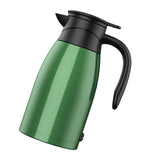 Maxbell 24V Car Truck Kettle Boiler 1400ml Stainless Steel for Milk Camping Green