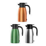 Maxbell 24V Car Truck Kettle Boiler 1400ml Stainless Steel for Milk Camping Orange