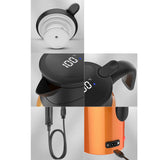 Maxbell 24V Car Truck Kettle Boiler 1400ml Stainless Steel for Milk Camping Orange