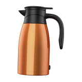 Maxbell 24V Car Truck Kettle Boiler 1400ml Stainless Steel for Milk Camping Orange