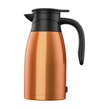 Maxbell 24V Car Truck Kettle Boiler 1400ml Stainless Steel for Milk Camping Orange