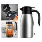 Maxbell 24V Car Truck Kettle Boiler 1400ml Stainless Steel for Milk Camping Silver