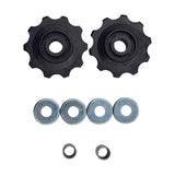 Maxbell 2Pcs Pulley Conversion Set Jockey Wheel Pulley Set for Durable