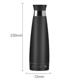 Maxbell 300ml Electric Heating Cup LCD Display Temperature for Tea Coffee
