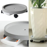 Maxbell Heavy Flower Pots Tray Planter Tray Round for Hotel Decoration