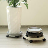 Maxbell Heavy Flower Pots Tray Planter Tray Round for Hotel Decoration