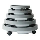 Maxbell Heavy Flower Pots Tray Planter Tray Round for Hotel Decoration