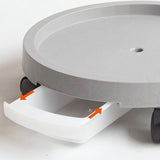 Maxbell Heavy Flower Pots Tray Planter Tray Round for Hotel Decoration