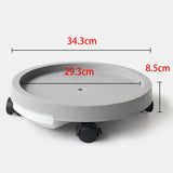 Maxbell Heavy Flower Pots Tray Planter Tray Round for Hotel Decoration