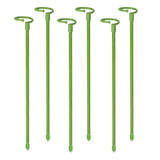Maxbell 6 Pieces 30cm Plant Support Stakes Plant Fixed for Balcony Indoor Flowers