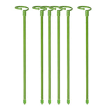 Maxbell 6 Pieces 30cm Plant Support Stakes Plant Fixed for Balcony Indoor Flowers