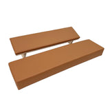 Maxbell Nail Arm Rest Washable Accessories PU for Nail Technician Table Manicure Caramel color