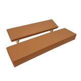 Maxbell Nail Arm Rest Washable Accessories PU for Nail Technician Table Manicure Caramel color