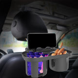 Maxbell Universal Car Headrest Cup Holder with Phone Mount for Bottle