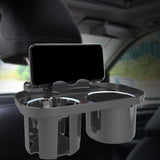 Maxbell Universal Car Headrest Cup Holder with Phone Mount for Bottle