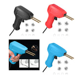 Maxbell Stapler Plastic Welding Machine Nailing for Repairing Bumpers Spoilers Black