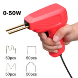 Maxbell Stapler Plastic Welding Machine Nailing for Repairing Bumpers Spoilers Red