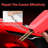 Maxbell Stapler Plastic Welding Machine Nailing for Repairing Bumpers Spoilers Red