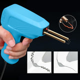 Maxbell Stapler Plastic Welding Machine Nailing for Repairing Bumpers Spoilers Blue