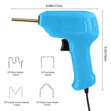 Maxbell Stapler Plastic Welding Machine Nailing for Repairing Bumpers Spoilers Blue