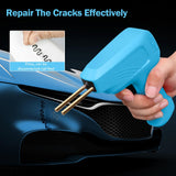 Maxbell Stapler Plastic Welding Machine Nailing for Repairing Bumpers Spoilers Blue
