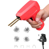 Maxbell Stapler Plastic Welding Machine for Repairing Bumpers Handles Red