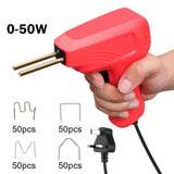 Maxbell Stapler Plastic Welding Machine for Repairing Bumpers Handles Red