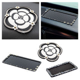Maxbell Anti Slip Car Dash Grip Pad Car Dashboard Mat for Mount Pad Gadget Round