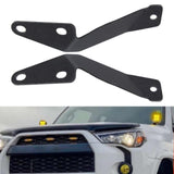 Maxbell 2x Car Ditch Light Bracket Pod Hood Mount Brackets for 4Runner