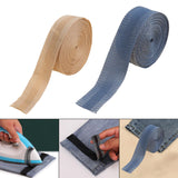 Maxbell Iron On Hemming Tape Pants Shortening Tape Hem Tape for Jeans Sewing Clothes Beige