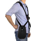 Maxbell Universal Strimmer Shoulder Harness Nylon Belt for String Trimmer Trimmers black
