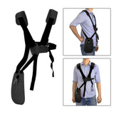 Maxbell Universal Strimmer Shoulder Harness Nylon Belt for String Trimmer Trimmers black