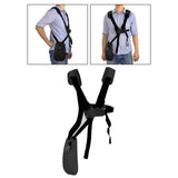 Maxbell Universal Strimmer Shoulder Harness Nylon Belt for String Trimmer Trimmers black