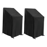 Maxbell 2Pcs Outdoor Furniture Covers Chair Protector with 2 Handles for Outdoor