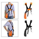 Maxbell Universal Strimmer Shoulder Harness Nylon Belt for String Trimmer Trimmers orange