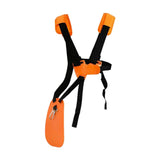 Maxbell Universal Strimmer Shoulder Harness Nylon Belt for String Trimmer Trimmers orange