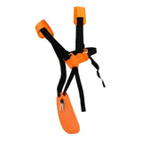 Maxbell Universal Strimmer Shoulder Harness Nylon Belt for String Trimmer Trimmers orange
