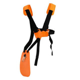 Maxbell Universal Strimmer Shoulder Harness Nylon Belt for String Trimmer Trimmers orange