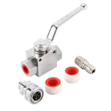 Maxbell High valve Stainless Steel 4500PSI for Washer Fittings